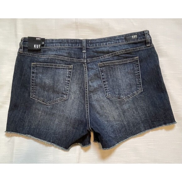 Kut From The Kloth Gidget Fray Short Sz 18 New - Picture 8 of 10